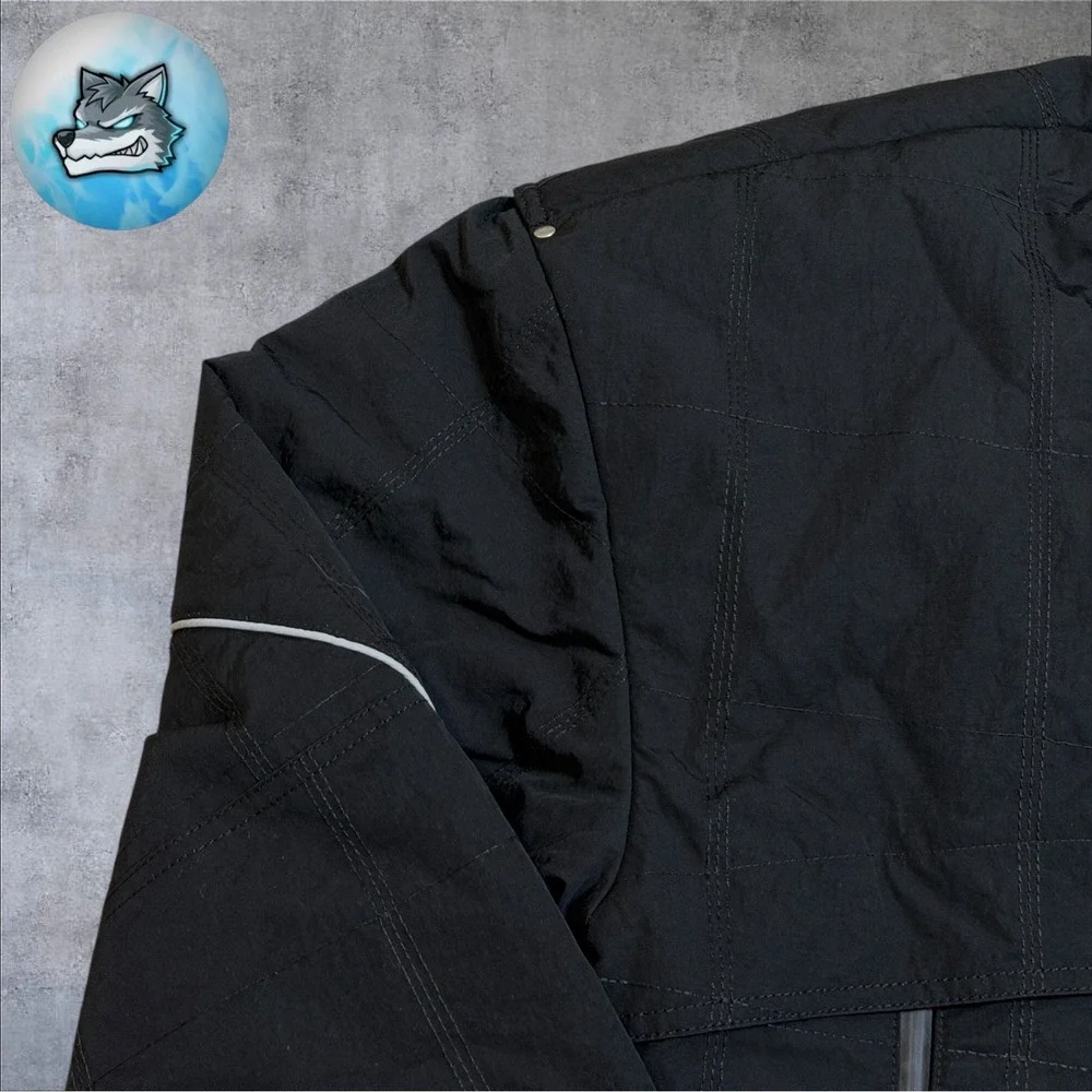 Adidas Originals OG LA Motor Ave Racer Jacket Black Unisex Size Large JX6152
